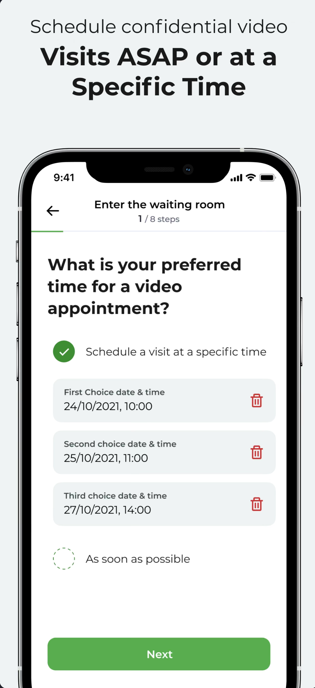ViClinic App Screenshot